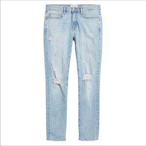 Frame Denim L’Homme Skinny Jeans Tubman Wash Sz 36